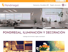 Tablet Screenshot of pondiregal.com